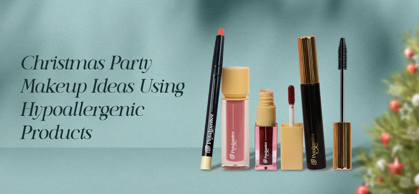 Christmas Party Makeup Ideas Using Hypoallergenic Products