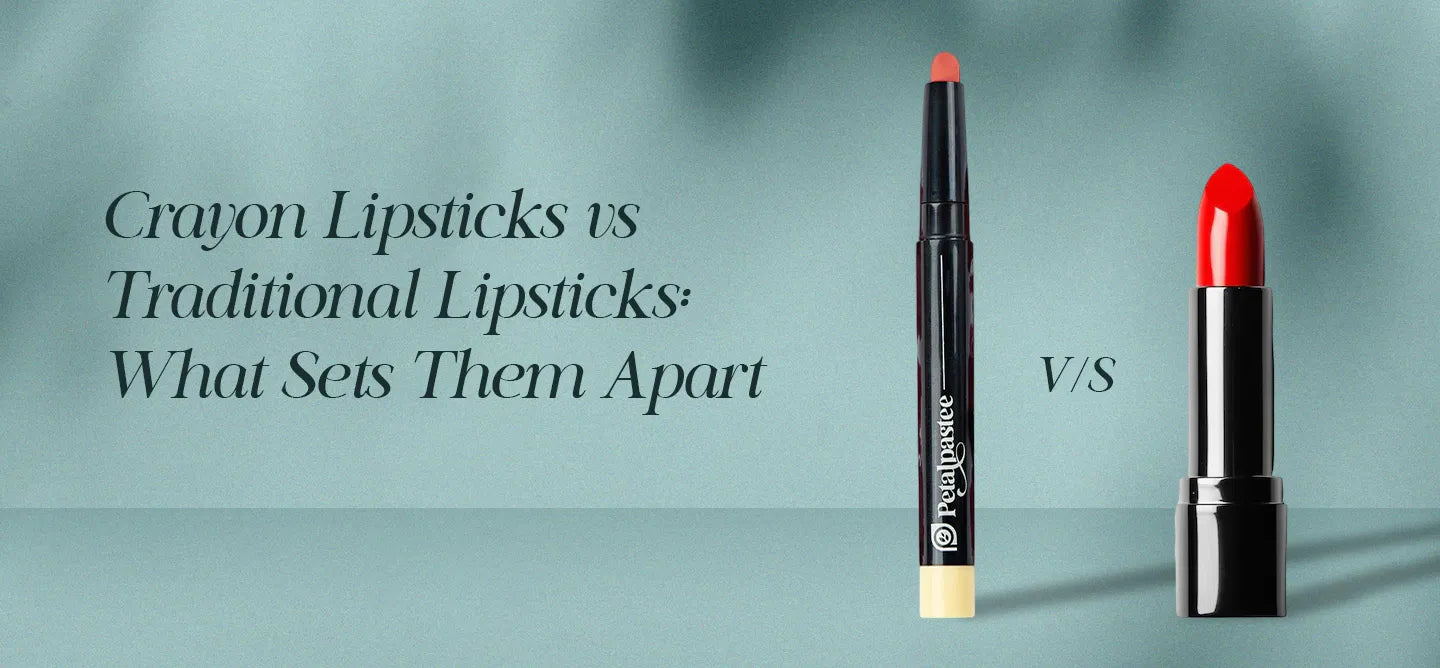 Crayon Lipsticks vs Traditional Lipsticks: What Sets Them Apart